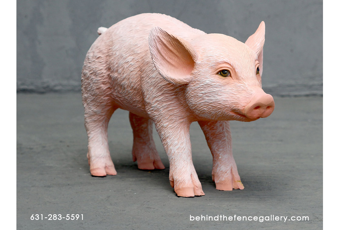 Cute Standing Piglet Statue Cute Standing Piglet Statue