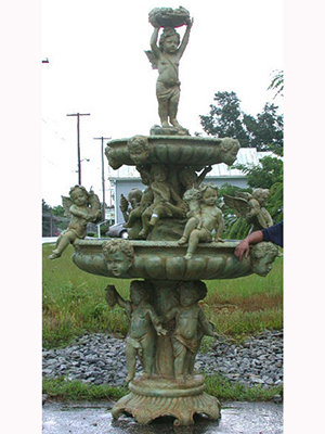 Bronze 3 Tier Cupid Fountain Bronze 3 Tier Cupid Fountain