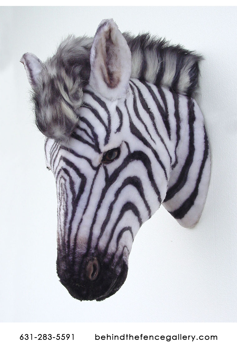 Zebra Head Wall Mount Zebra Head Wall Mount